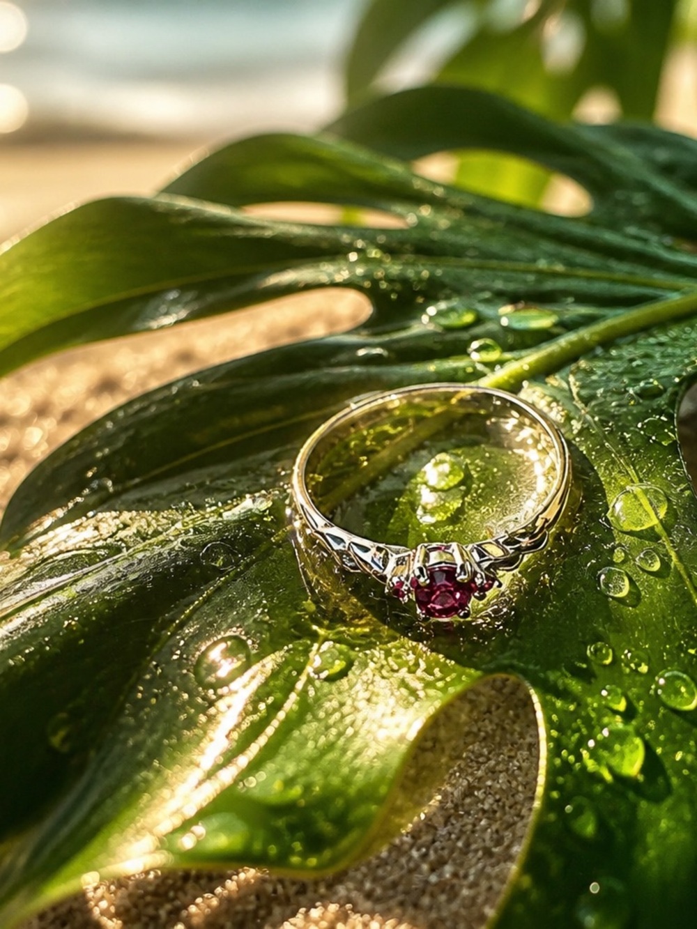 NEW! Rhodolite Ring - Picture 2 of 15